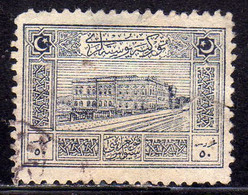 TURCHIA IN ASIA TURKÍA TURKEY ANATOLIA 1922 DECLARATION OF FAITH FROM THE KORAN PARLIAMENT BUILDING SIVAS50pi USED USATO - 1920-21 Kleinasien