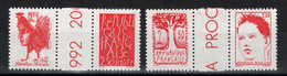 YV 2772a & 2774a (paires Se Tenant 2772 / 2773 Et 2774 / 2775) N** Luxe - Neufs
