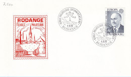 Rodange Cercle Phil. Anniversaire (7.500) - Storia Postale