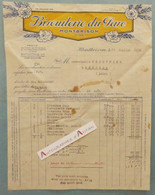 MONTBRISON Facture 1926 BISCUITERIE DU PARC à Mlle Escoffier à Néronde - Produits Cévennes Forez - Loire 42 - Food