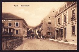1923 Gelaufene AK Aus Aesch BL, Hauptstrasse Mit Hotel Du Boeuf. An Milchhüsli In Basel Adressiert. - Aesch