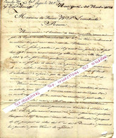 1824 Lettre De New York COMMERCE NEGOCE INTERNATIONAL COTON Pour Vve Lecoulteux à Rouen  V.HISTORIQUE - USA