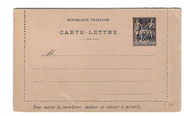 2 1/2 Anna Zansibar Kartenbrief - Lettres & Documents