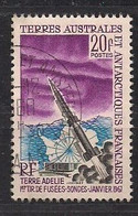 T.A.A.F Terres Australes 1967 Yvertn° 23 (o) Oblitéré Cote 32 € Premier Tir De Fusée Sonde - Oblitérés