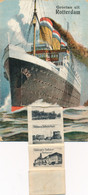 Nederland - 1938 - Groeten Uit Rotterdam - Kaart Met Uitvouw Foto-strip Met 10 Kleine Foto's - Rotterdam