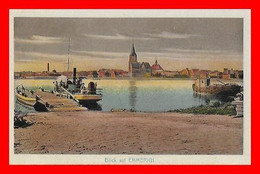 CPA EMMERICH (Allemagne)  Blick Auf Emmerich, Péniche, Bateau à Vapeur..*7229 - Emmerich