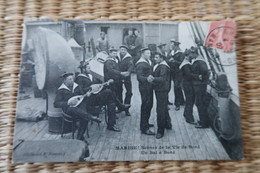CPA Animée - Marine : Scène De Vie à Bord - Un Bal à Bord - 1907 - Other & Unclassified