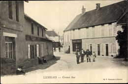 CPA Liernais Côte D'Or, Grande Rue - Other Municipalities