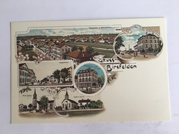 Gruss Aus Birsfelden - Litho 1895 - Modern Card - Birsfelden