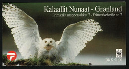 1999 Owls Michel GL MH9 Yvert Et Tellier GL C310a Stanley Gibbons GL SB11 Xx MNH - Markenheftchen