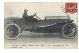 Circuit De Picardie - Grand Prix De L' A.C.F 1913 - Joerns Sur Voiture Opel - Autres & Non Classés