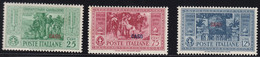 1932 3 Valori Sass. 19-22-23 MNH** MH* Cv 126 - Egeo (Caso)