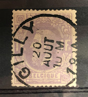 België, 1870, Nr 36, Gestempeld GILLY - 1869-1883 Leopold II