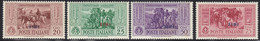 1932 4 Valori Sass. 18/19-21/22 MNH** Cv 420 - Egeo (Simi)