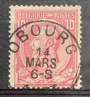 België, 1884, Nr 46, Gestempeld OBOURG - 1884-1891 Leopold II