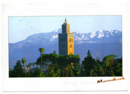 Maroc --MARRAKECH --2006 -- Le Minaret De La Koutoubia .........beau  Timbre.......cachet..........à Saisir - Marrakech