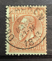 België, 1886, Nr 51, Gestempeld DEUX-ACREN - 1884-1891 Leopoldo II