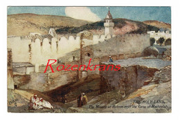 Tuck's Series II The Holy Land Oilette Bank The Mosque At Hebron Over The Cave Of Machpelah CPA AK Raphael Tuck - Israel