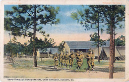 Cpa AUGUSTA - Depot Brigade Headquarters, Camp Hancock - Augusta