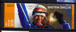 ESTONIE EESTI 2006, J.O. Turin, Médaillée Olympique, 1 Valeur, Neuf / Mint. R396 - Hiver 2006: Torino