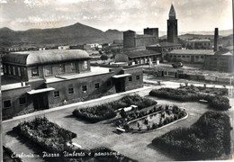 CARBONIA - PIAZZA UMBERTO E PANORAMA - ED.PIZZETTI - VG FG - C6802 - Carbonia