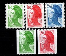 - FRANCE - 1981 - YT N° 2154 / 2158 - ** - Sabines De Gandon - TB - Unused Stamps