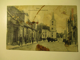 Delcampe - ESTONIA LATVIA VALGA WALK MOSKAUER STRASSE  JOHANNIS KIRCHE  , OLD POSTCARD , 1-2 - Estland