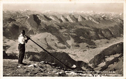 Alphornbläser Auf Dem Säntis Churfirsten Glärneralpen Cor Des Alpes St. Gallen - Sonstige & Ohne Zuordnung