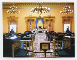 AK 046200 USA - Ohio - Columbus - Ohio Statehouse - Senate Chamber - Columbus