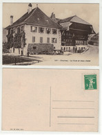 Suisse// Schweiz // Fribourg // Charmey, La Cure Et Vieux Chalet (Edition Ch.Morel) - Charmey