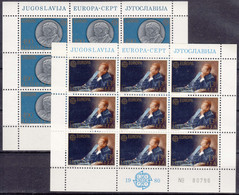 Yugoslavia Republic 1980 Europa Mi#1828-1829 Mint Never Hinged Kleinbogen - Unused Stamps