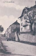 Les Ponts De Martel NE, Rue Animée (29.12.1911) - Ponts-de-Martel