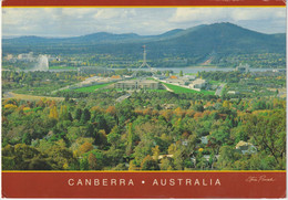 AKAU Australia Postcard About Canberra - View Of The City - Canberra (ACT)