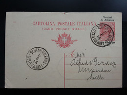 LEVANTE ITALIANO - SCUTARI D'ALBANIA - Cartolina Postale Sovrastampata - Timbrata - Non Viaggiata + Spese Postali - Albania