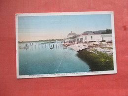 Bathing Pavilion. Patchogue. Has Crease.     New York > Long Island       Ref 5564 - Long Island