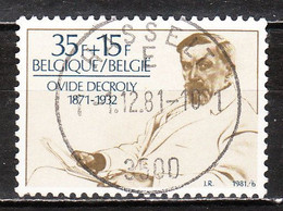 2009  Ovide Decroly - Bonne Valeur - Oblit. Centrale HASSELT - LOOK!!!! - Used Stamps