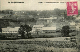 Ussel * Les Nouveaux Quartiers * Vue Générale , Panorama * Gare Dépôt Ligne Chemin De Fer - Ussel