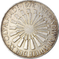 Monnaie, République Fédérale Allemande, 10 Mark, 1972, Munich, TTB, Argent - Commemorations