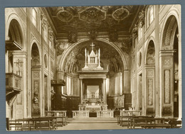 °°° Cartolina - Velletri Interno Della Cattedrale S. Clemente Viaggiata °°° - Velletri