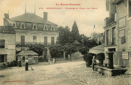 Montréjeau * La Fontaine Et La Place Aux Veaux * Balance Bascule Poids Public - Montréjeau