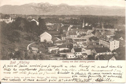 BAD AIBLING (Bavière) Gebirg Von Bad Aibling Gesehen En 1900 (Dos Non Divisé) - Bad Aibling