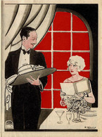 1927 PUBLICITE FILM PARAMOUNT « MONSIEUR ALBERT » DESSINATEUR R.Houy - Publicités