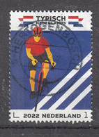 Nederland 2022, Nvph Nr ??, Minr?? Typisch Nederland: Wielrennen, Cycle Racing, Bike, Gestempeld - Used Stamps