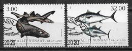 Groënland 2020, Timbres Oblitérés Poissons - Gebruikt