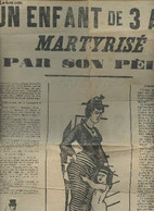 Un Enfant De 3 Ans Martyrisé Par Son Père - Assassinat De La Sauvetat-du-Dropt - Collectif - 0 - Andere Tijdschriften