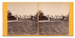 WINDSOR CASTLE SOUTH FRONT PHOTOGRAPHE G.W. WILSON ABERDEEN - Stereoscoop