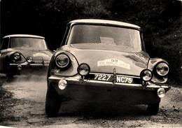 Rallyes * Course Automobile * La Citroën DS 19 , Champion De France 1963 Des Voitures De Tourismes * Auto - Rally's