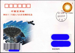 CHINA 2021-10-16 ShenZhou-13 Launch WeiNan Tracking Station Space Cover Raumfahrt-, - Asie