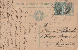 INTERO POSTALE 1917 C.5+5  (MZ679 - Stamped Stationery