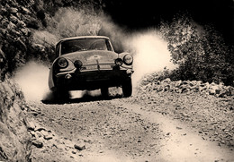 Rallyes * Course Automobile * La Citroën DS 19 De NEYRET TERRAMORSI * Marathon De La Route SPA SOFIA LIEGE * 1964 - Rally Racing